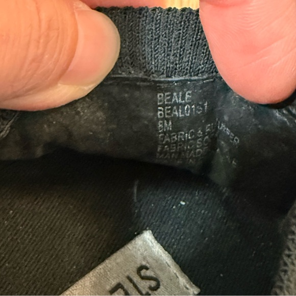 Steve Madden Black Knit Slip-On Sneakers Size 8 - Picture 6 of 6